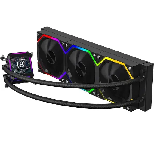 [GS0794] Liquid Cooler JUNGLE LEOPARD ASTROBEAT 360 BLACK