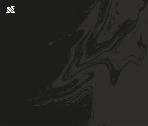 [GS0061] CAMELTECH BLACK Marble - Rimal Glass Mouse Pad Size: XL 490 x 420 x 3 mm ماوس باد زجاجي