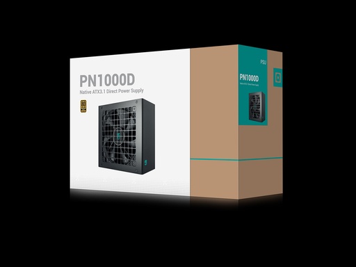 [GS0384] Deepcool PN1000D ATX Power Supply, ATX 3.1 PCIe 5.1, 80+ Gold