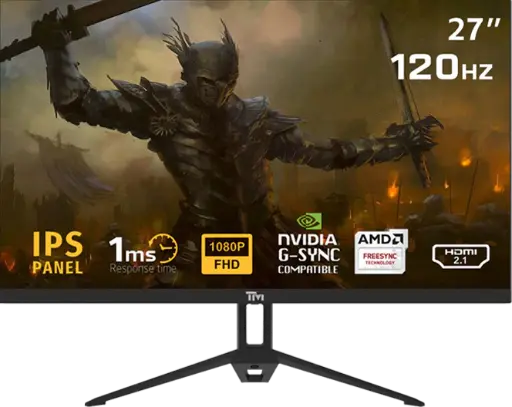 [GS1469] Twisted Minds 27'' 120HZ, 1ms IPS Gaming Monitor TM27FHD120IPS