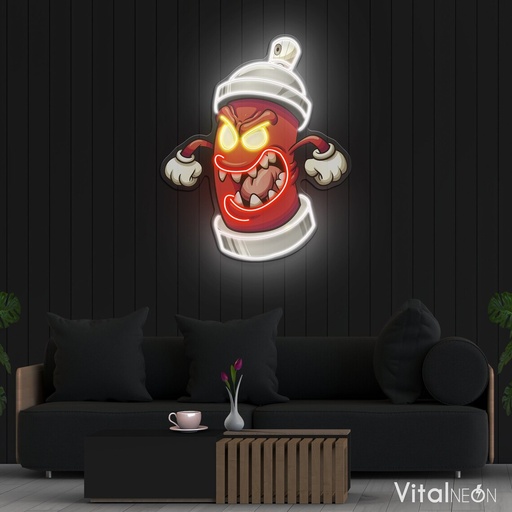 [GS0082] ANGRY FIRE HYDRANT NEON LED - AA