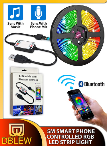 [GS2227] RGB LED Smart phone Bluetooth controller 5M 