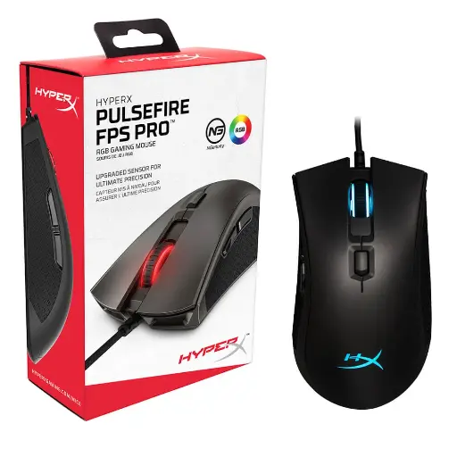 [GS0668] HyperX PulseFire FPS PRO RGB Gaming Mouse (450 IPS, 16,000 DPI) | HX-MC003B 