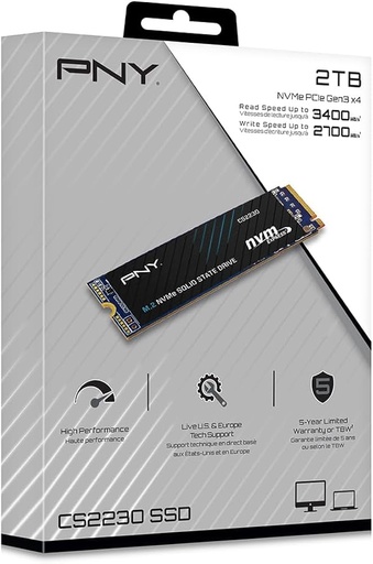 [GS0038]  PNY 2TB 3400MBs CS2230 SSD