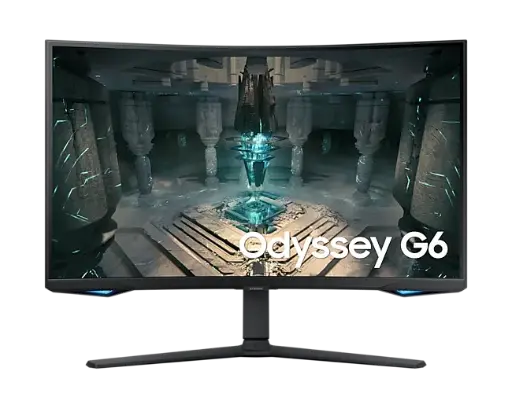 [GS1386] SAMSUNG GAMING ODYSSEY G6 27 240HZ, 1ms, 2K QHD, HDR600, HDMI 2.1, Curved, Smart MONITER, Speaker LS27BG650