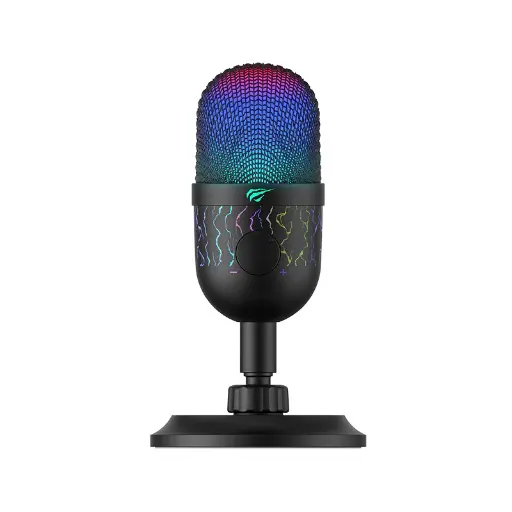[GS0631] HAVIT PC SERIES-LIVE MICROPHONE BLACK GK52