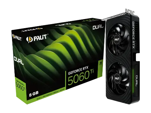 [GS0594] GeForce RTX5060Ti PALIT OC DUAL 8GB GDDR7