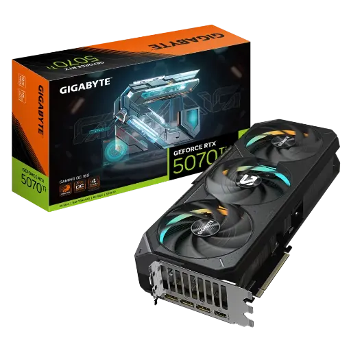 [GS0601] GeForce RTX™ 5070 Ti GAMING OC 16G GV-N507TGAMING OC-16GD