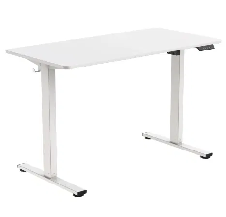 [GS2447] Navodesk® Lite white electric height adjustment and durable construction 120X60cm