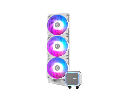 [GS2441] MSI MAG Liquid Cooling A13 360mm White - AIO ARGB Liquid Cooling