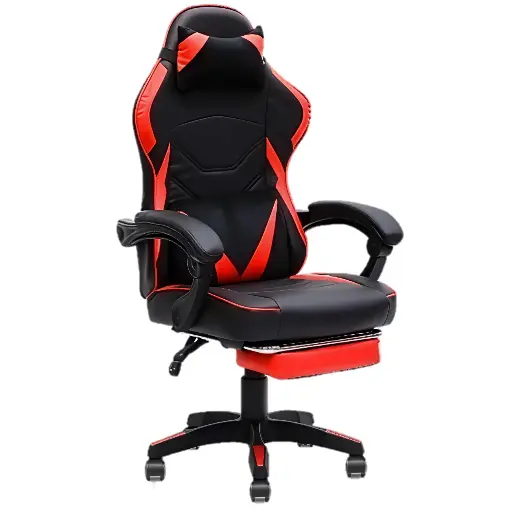 [GS2391] GAMING CHAIR BLACK AND RED- 6065