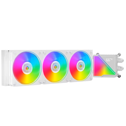 [GS2371] CPU Liquid Cooler Stellar Realm  360mm White Jungle Leopard