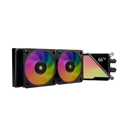 [GS2372] CPU Liquid Cooler Stellar Realm 240mm Black Jungle Leopard