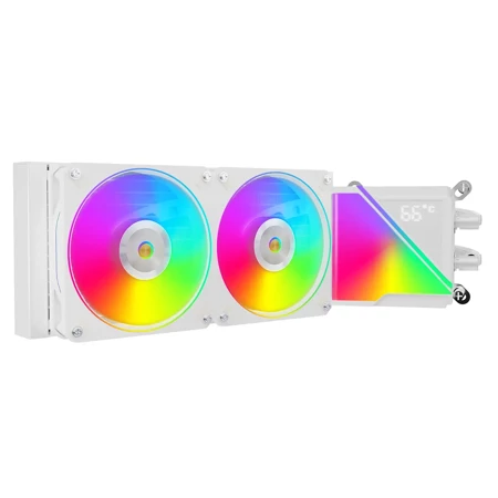 [GS2373] CPU Liquid Cooler Stellar Realm 240mm White Jungle Leopard