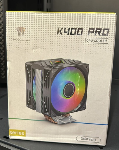 [GS2367] CPU Air Cooler K400 Pro Black Jungle Leopard