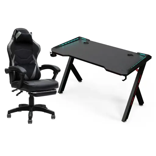 Gaming Desk Y141-120 & Gaming Chair 6065 