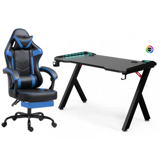 Gaming Desk Y141-120 & Gaming Chair 7709