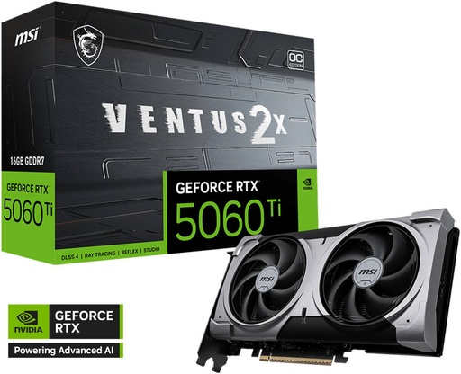 [GS2438] MSI GeForce RTX 5060 Ti 16GB Ventus 2X OC Plus