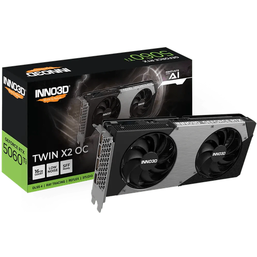 [GS2427] INNO3D GeForce RTX™ 5060 Ti 16GB TWIN X2 BLACK