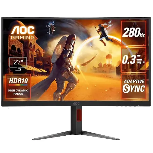 [GS2311]  AOC 27" 280HZ 0.3MS Curved C27G4Z
