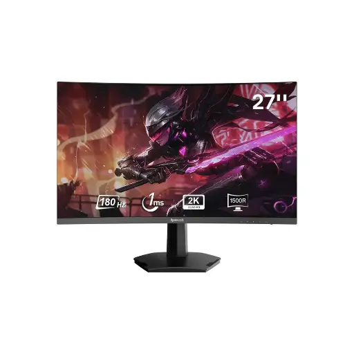 [GS2307]   MONITOR Redragon Gaming 27" VA 1.5m 2K Curve 180Hz - GM27H10QC