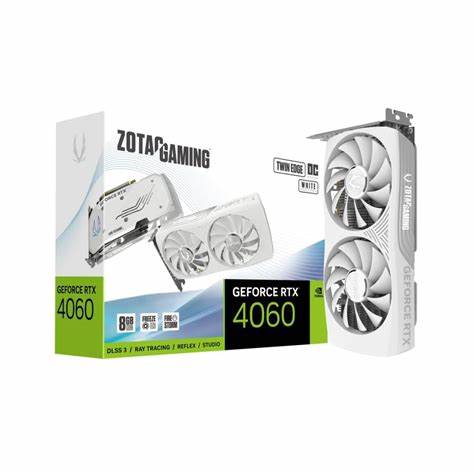 [US0065] USED RTX 4060 OC ZOTAC WHITE 8GB