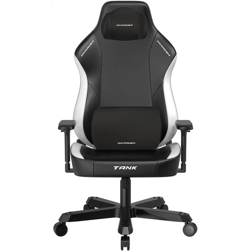 [GS2496] DXRACER Tank series GAMING CHAIR BLACK/WHITE Chair Size: XXL