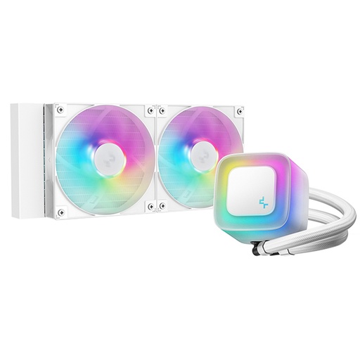 [GS2542]  DEEPCOOL AIO Liquid Cooler LE240 V2 A-RGB WHITE 
