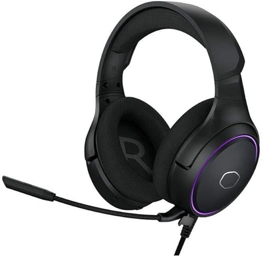 [GS2553] Cooler Master MH650 RGB Gaming Headset with Virtual 7.1 Surround Sound Black -