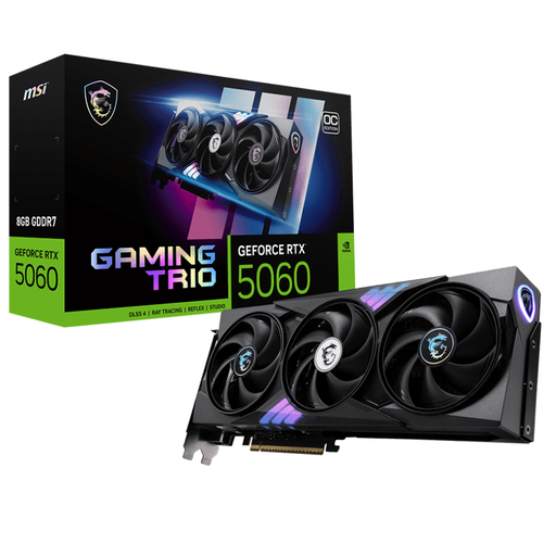[GS2583] MSI GeForce RTX 5060 8G Gaming Trio OC VGA