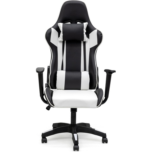 [GS2598] Gaming Chair White/black MH30 