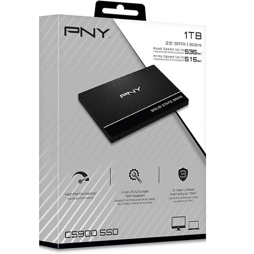 SSD 1TB PNY CS900 2.5 SATA 2.5
