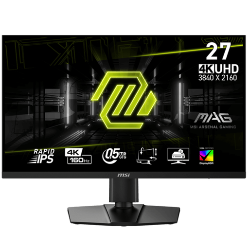 MSI 4K 160Hz 0.5ms GTG IPS Flat HDMI 2.1 Gaming Monitor MAG 274UPF E2