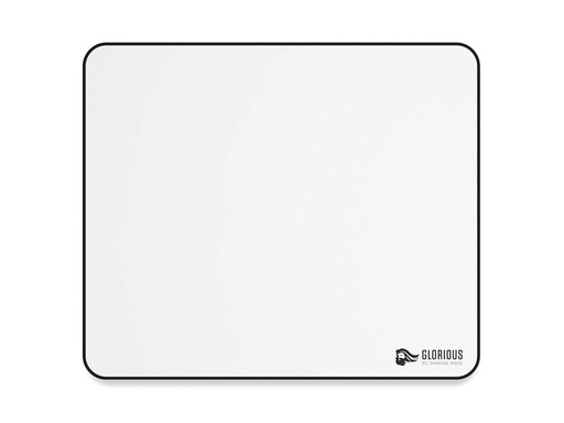 Glorious Large Gaming Mouse Pad, 11"x13" (28x33cm) Size, White | GW-L