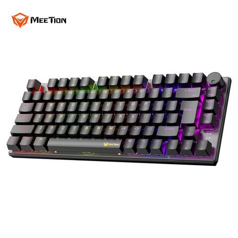 [GS2775] Meetion MK006 Pro Mechanical Keyboard RGB Red Switch يدعم اللغة العربية