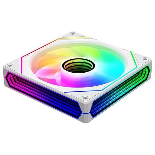 [GS2627] FAN RGB Jungle Leopard Prism 6 Pro White-R Single