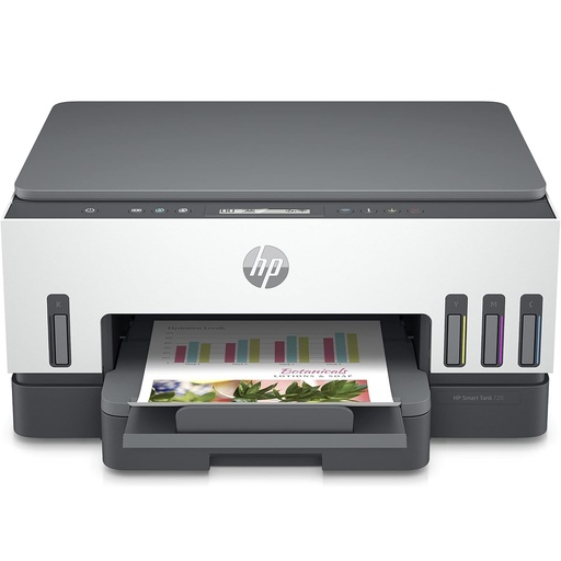 [GS2730] HP Smart Tank 720 All-in-One Printer Wireless, Get up to 18,000 black or 8,000 colour pages of Original HP Ink included in the box 