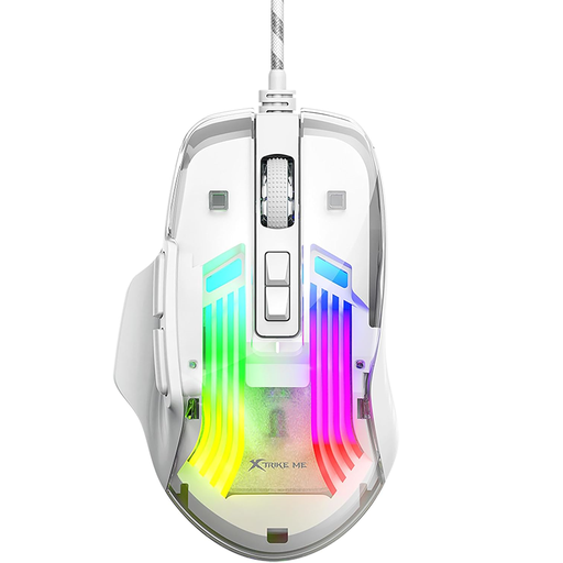 [GS2632] Xtrike Me GM-319 Wired Gaming Mouse, White