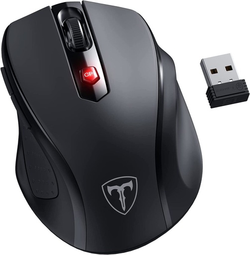 VICTSINE D09 WIRELESS MOUSE BLACK