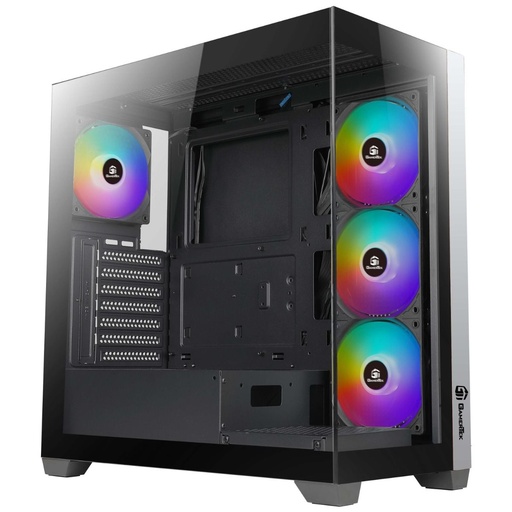 GamerTek Stellar MID Tower ATX Gaming Case PC Case Black