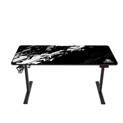GamerTek GT-Elevate X Gaming Desk - White & Black