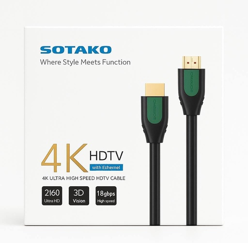 [GS2815] SOTAKO HDMI Cable 4K 10M -  ST-HD401