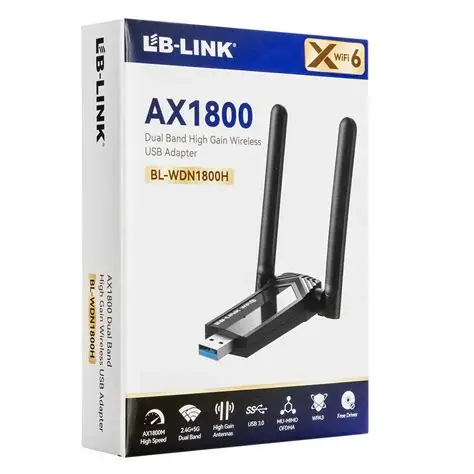 LB-LINK AX1800 USB BL-WDN1800H WIFI
