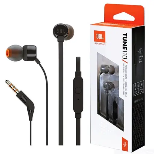 Tune 110 Wired In-Ear Headphones - Deep Pure Bass