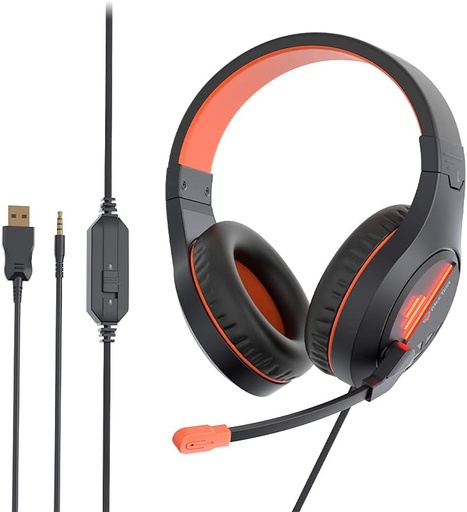 HEADSET HP021-MEETION -BLACK 