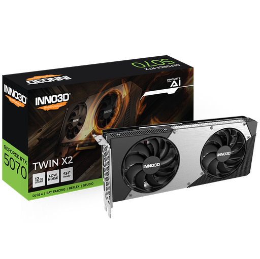 [GS2740] Inno3D Geforce RTX 5070 TWIN X2 BLACK