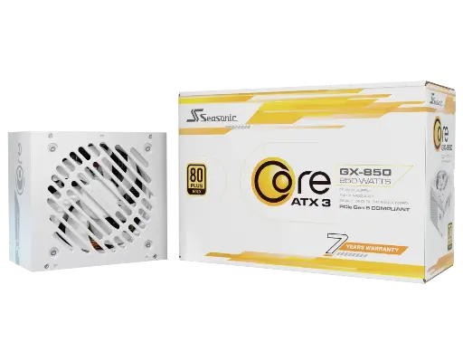 [GS2824] Seasonic Core GX-850-V2 ATX3.1 - 850W - White