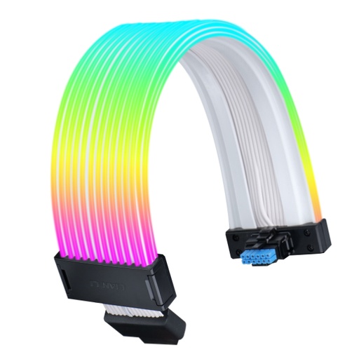 [GS2756] Lian-Li Strimer Wireless 16-12 Cable, 340mm Cable Length, 12 Light Guides, 174 Number of LEDs, 12.15W LED Power Consumption, Silicone / TPE Material | G89.PW16-121W.00
