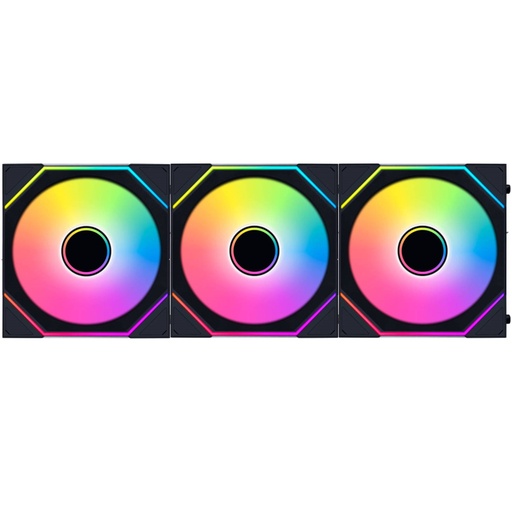 [GS2751] LIAN LI UNI Fan SL-INFINITY 120 Wireless BLACK RGB (3pcs) with controller