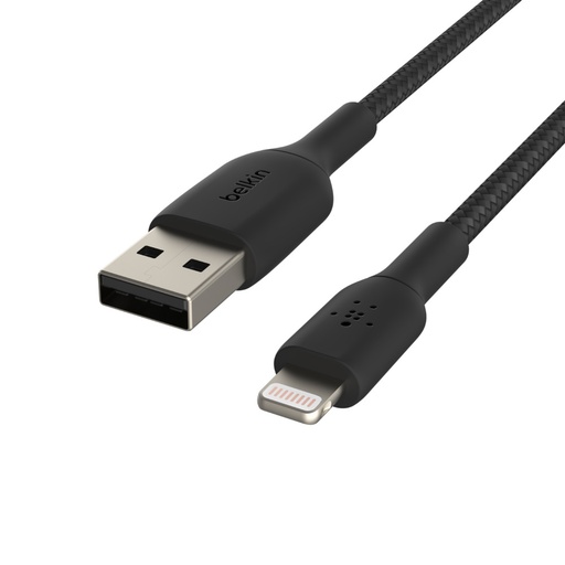 [GS2681] Belkin Cable Lightning to USB-A  Braided 3m Black 